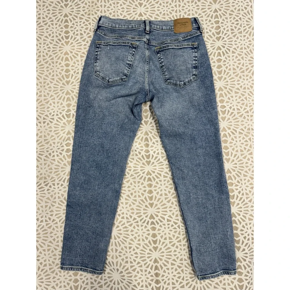Abercrombie Fitch Jeans Mens Size 31x30 Blue Athletic Slim‎ Stretch Denim